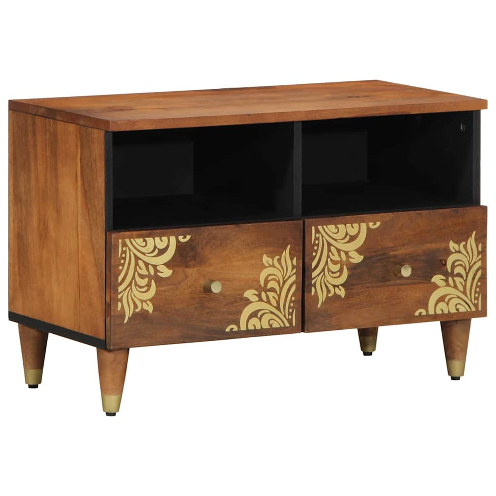 TV-Schrank Mango Massivholz Honigbraun