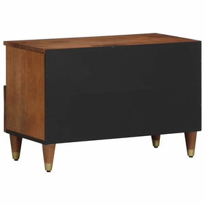 TV-Schrank Mango Massivholz Honigbraun