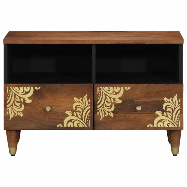 TV-Schrank Mango Massivholz Honigbraun