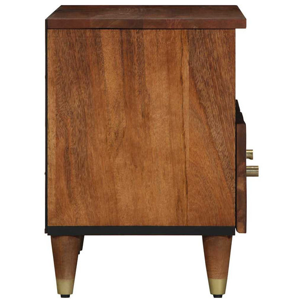 TV-Schrank Mango Massivholz Honigbraun
