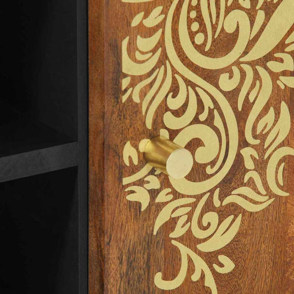 TV-Schrank Honigbraun Mango Massivholz