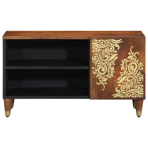 TV-Schrank Honigbraun Mango Massivholz