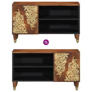 TV-Schrank Honigbraun Mango Massivholz