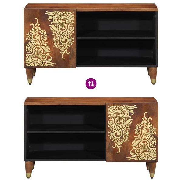 TV-Schrank Honigbraun Mango Massivholz