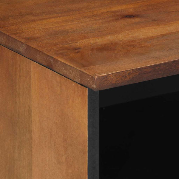 TV-Schrank Honigbraun Mango Massivholz 80 cm