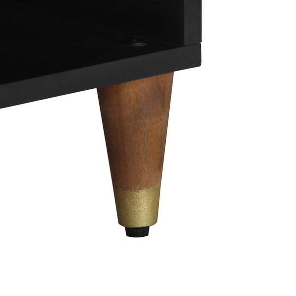 TV-Schrank Honigbraun Mango Massivholz 80 cm
