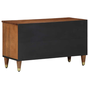TV-Schrank Honigbraun Mango Massivholz 80 cm