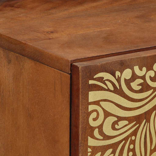 Sideboard Braun Mango Massivholz 40x75 cm