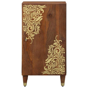 Sideboard Braun Mango Massivholz 40x75 cm