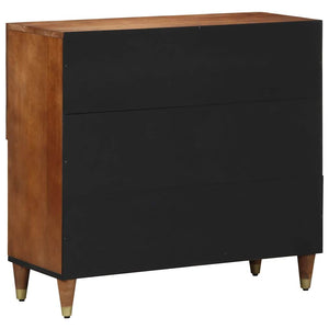 Sideboard Braun Mango Massivholz 80x75 cm