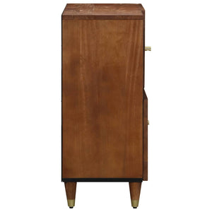 Sideboard Braun Mango Massivholz 80x75 cm