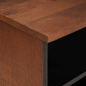 TV-Schrank Mango Massivholz Braun 100cm