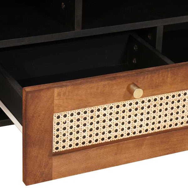 TV-Schrank Mango Massivholz Braun 100cm