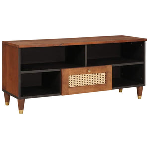 TV-Schrank Mango Massivholz Braun 100cm