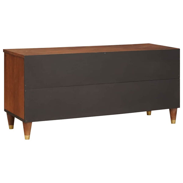 TV-Schrank Mango Massivholz Braun 100cm
