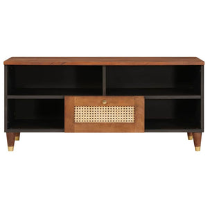TV-Schrank Mango Massivholz Braun 100cm