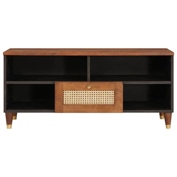 TV-Schrank Mango Massivholz Braun 100cm