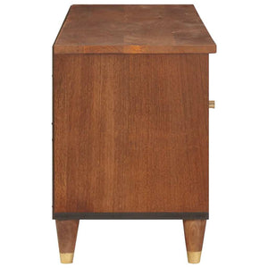 TV-Schrank Mango Massivholz Braun 100cm