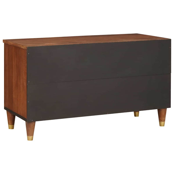 TV-Schrank Massivholz Mango Braun 80cm