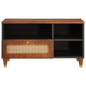 TV-Schrank Massivholz Mango Braun 80cm