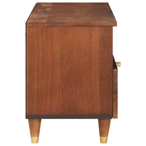 TV-Schrank Massivholz Mango Braun 80cm