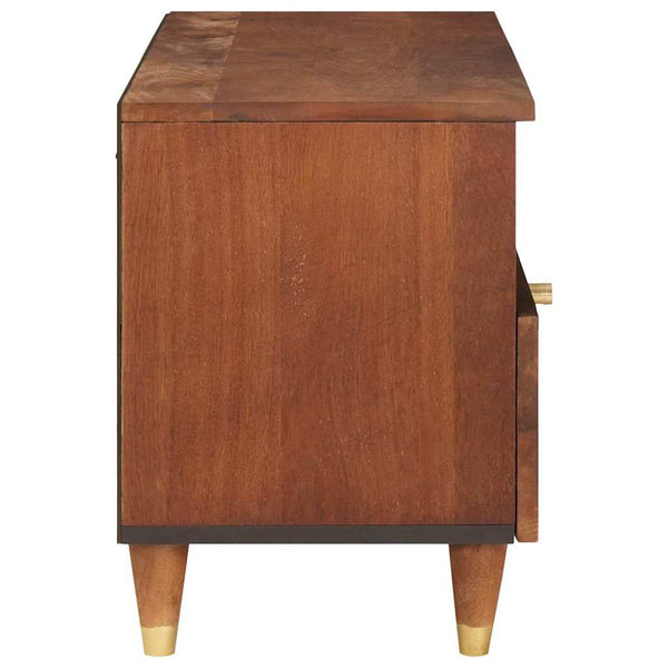 TV-Schrank Massivholz Mango Braun 80cm