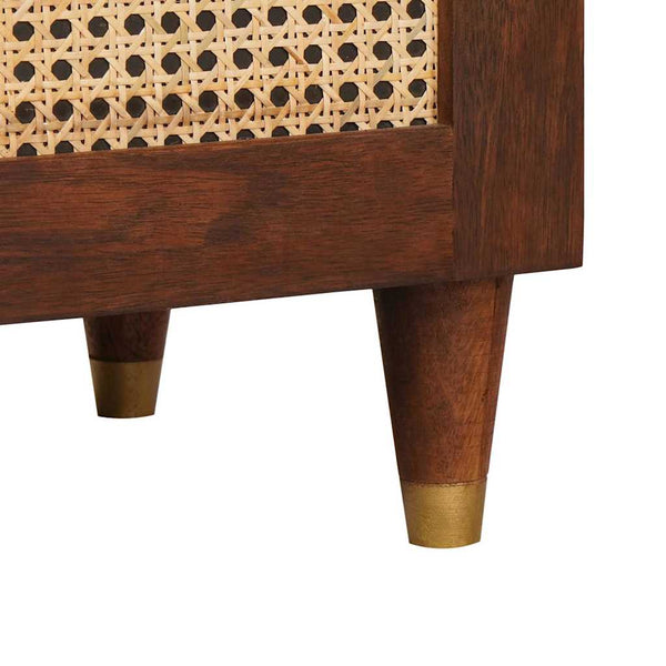 Brauner Waschbeckenunterschrank 62 cm