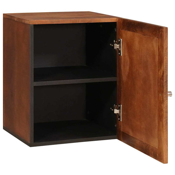 Brauner Badezimmerschrank mit Tür