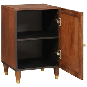 Badezimmerschrank Braun Holzwerkstoff