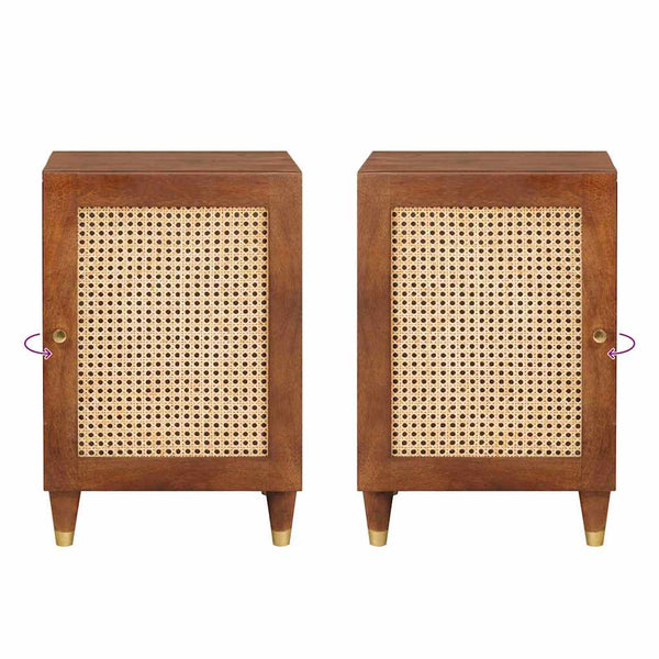 Badezimmerschrank Braun Holzwerkstoff