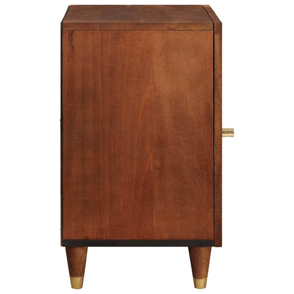 Badezimmerschrank Braun Holzwerkstoff