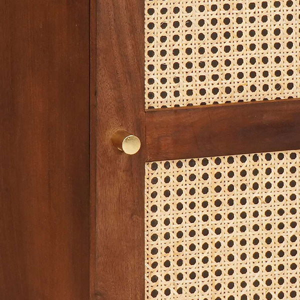 Sideboard Braun Mango Massivholz 40x33,5x75cm