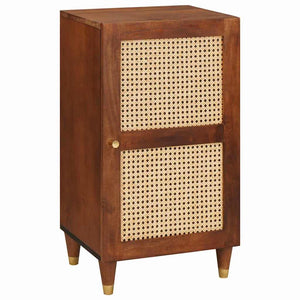 Sideboard Braun Mango Massivholz 40x33,5x75cm