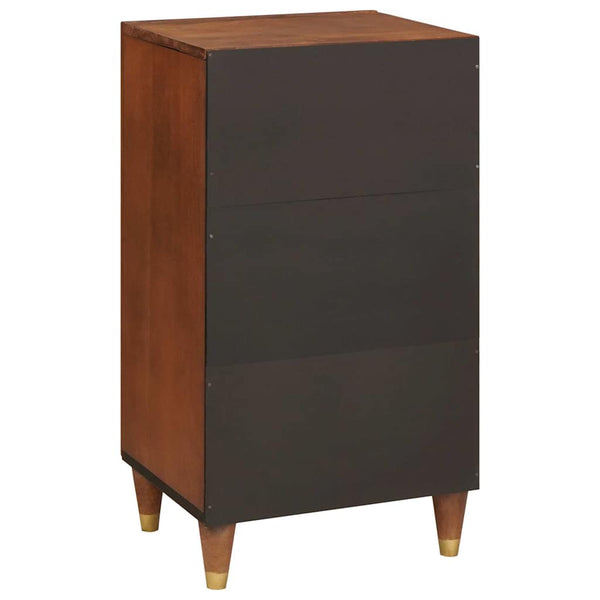 Sideboard Braun Mango Massivholz 40x33,5x75cm