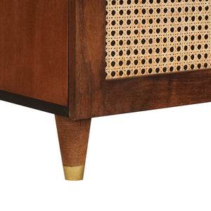 Sideboard Braun Mango Massivholz 80cm