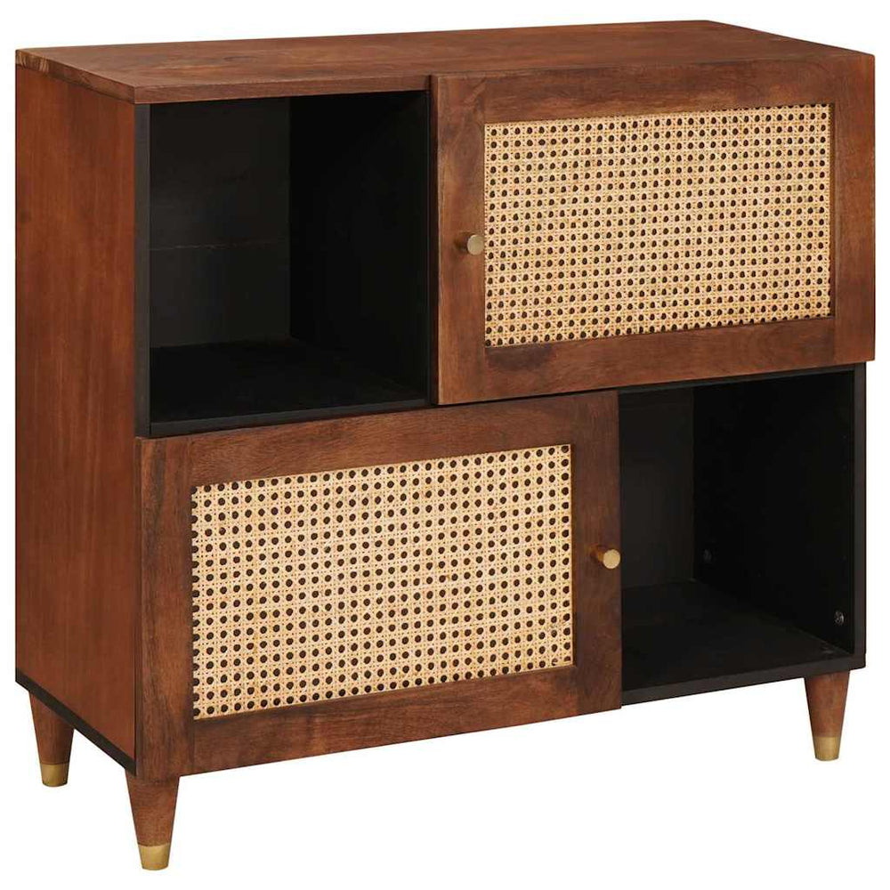 Sideboard Braun Mango Massivholz 80cm