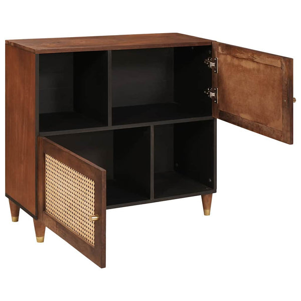 Sideboard Braun Mango Massivholz 80cm
