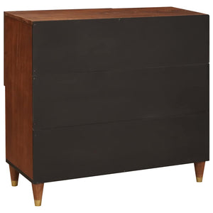 Sideboard Braun Mango Massivholz 80cm