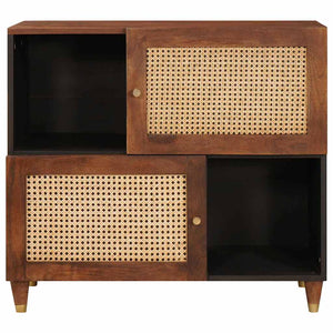 Sideboard Braun Mango Massivholz 80cm