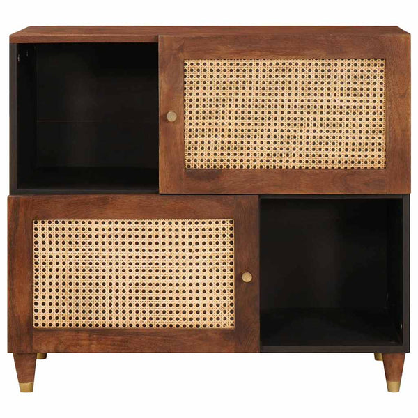 Sideboard Braun Mango Massivholz 80cm