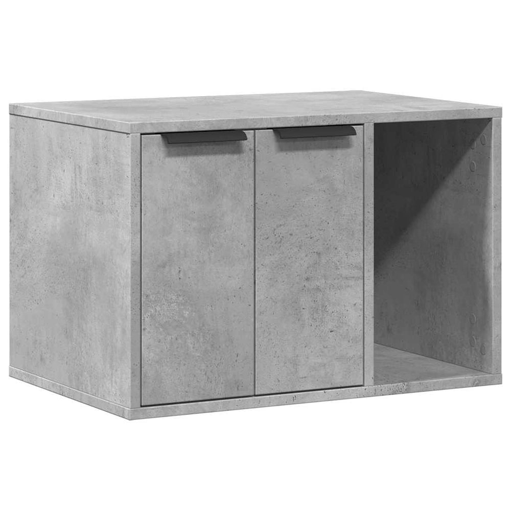 Katzenklo Betongrau 60x40x40 cm