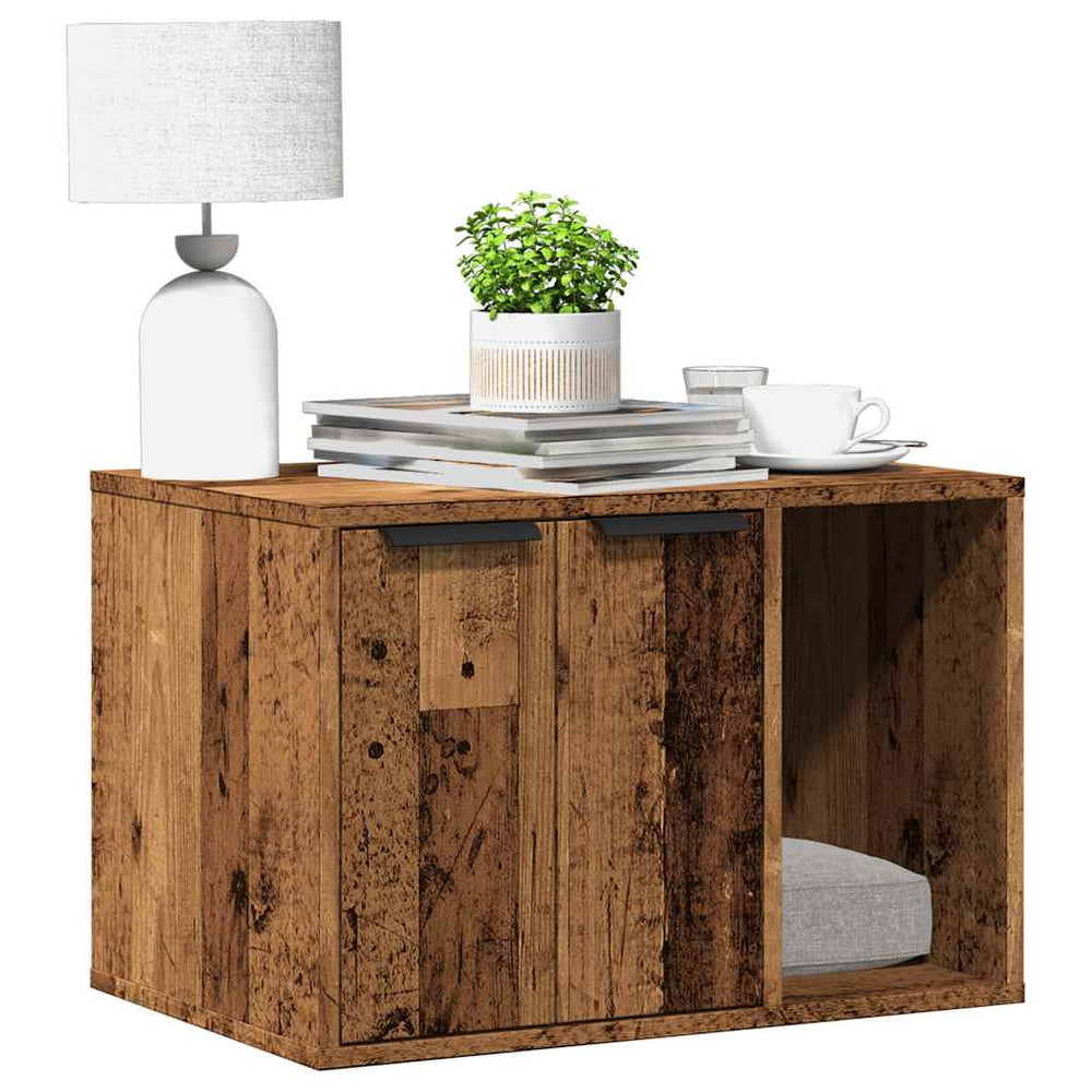 Katzenklo im Altholz-Design