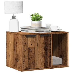 Katzenklo im Altholz-Design