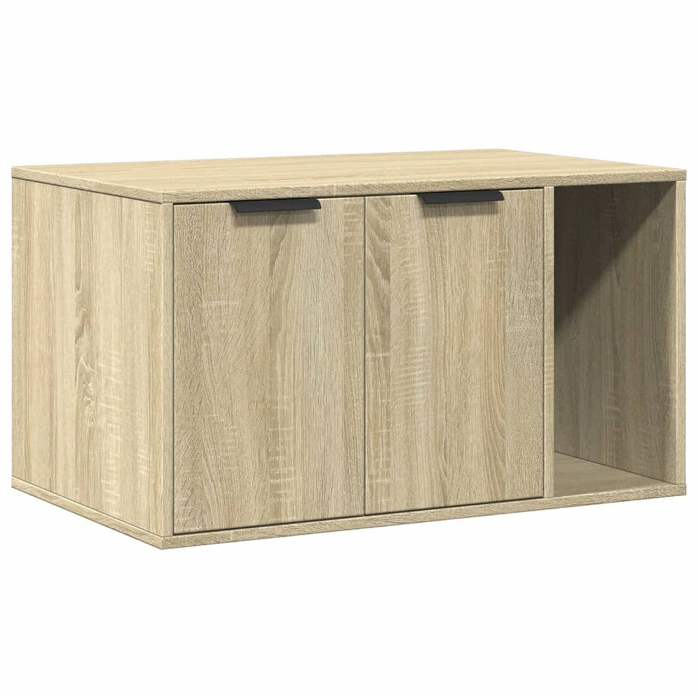 Katzenklo Sonoma Eiche 80x50x45 cm