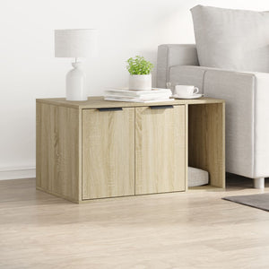 Katzenklo Sonoma Eiche 80x50x45 cm