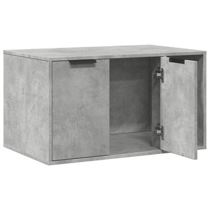 Katzenklo Betongrau 80x50x45 cm
