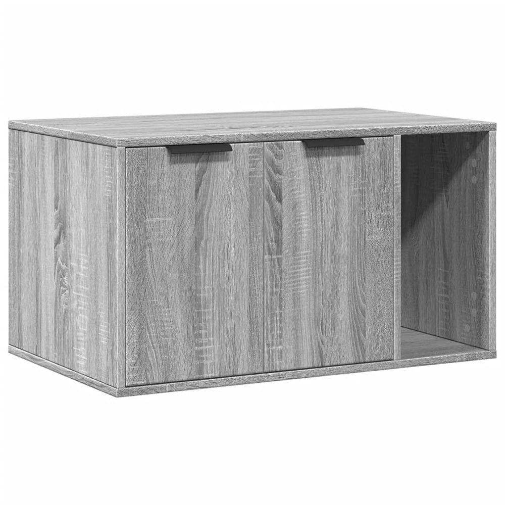 Katzenklo Grau Sonoma 80x50x45cm