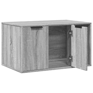 Katzenklo Grau Sonoma 80x50x45cm