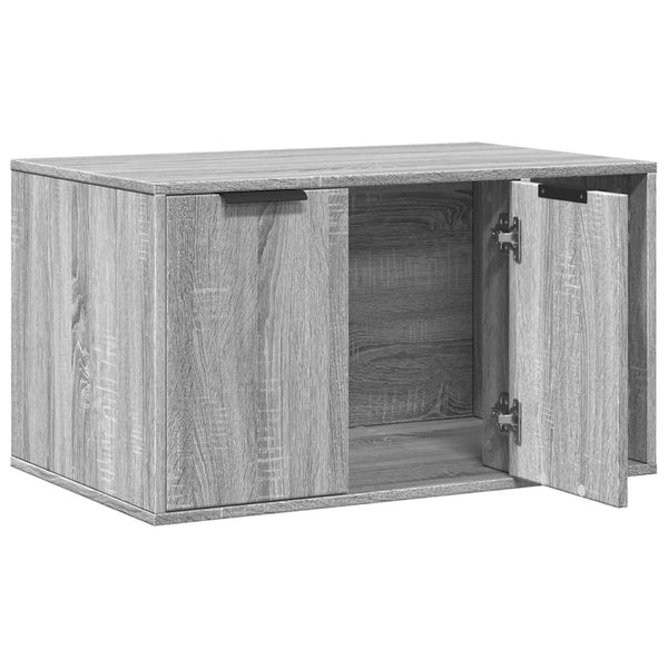 Katzenklo Grau Sonoma 80x50x45cm
