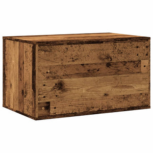Katzenklo im Altholz-Design 80x50x45cm